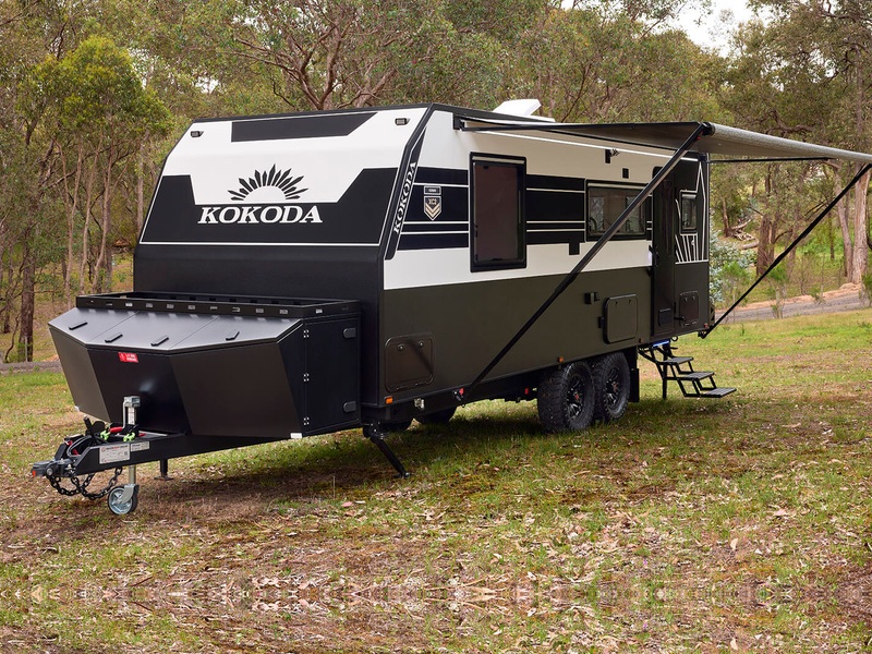 KOKODA CARAVANS advertisement