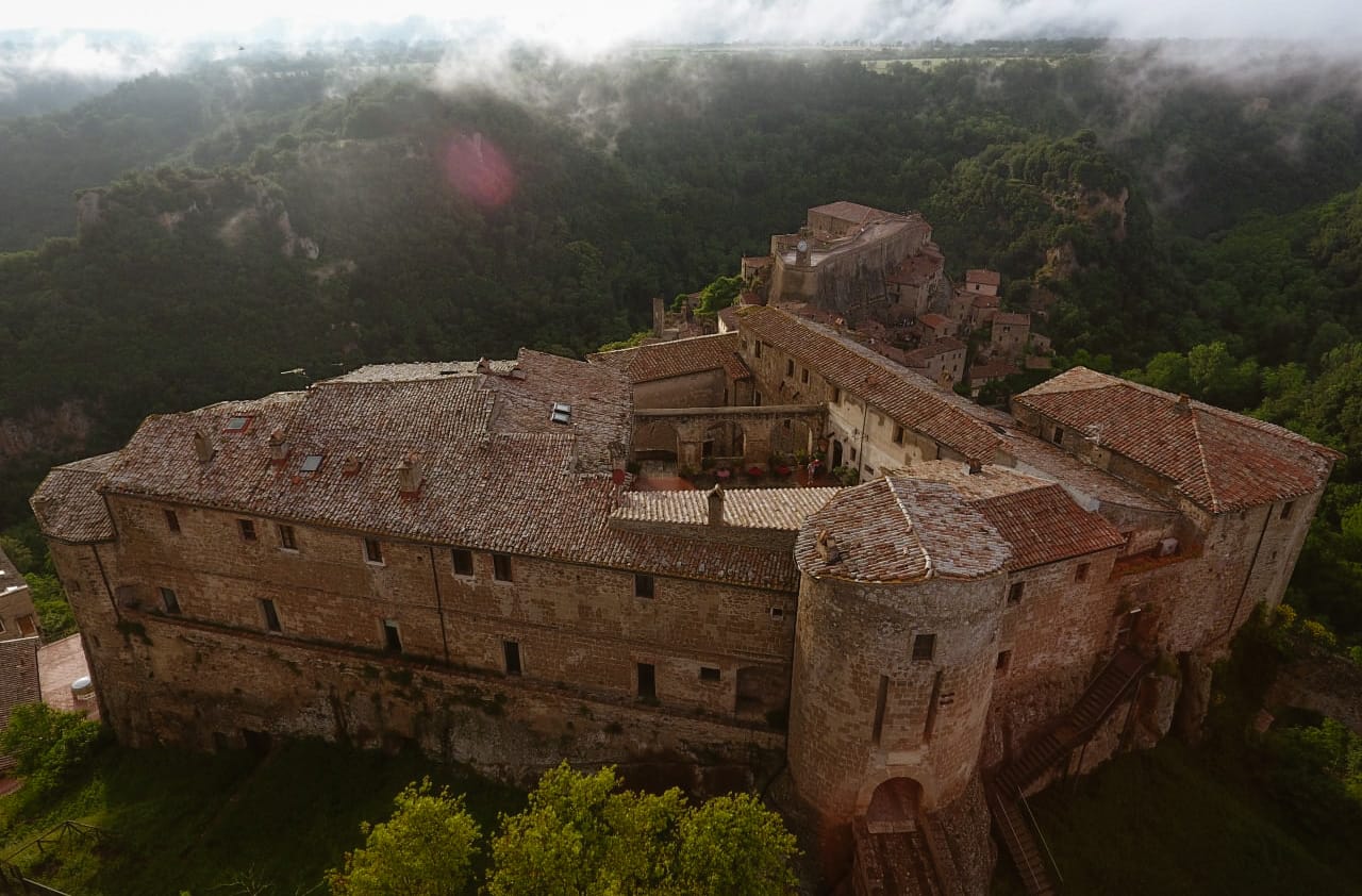 Hotel Della Fortezza from above