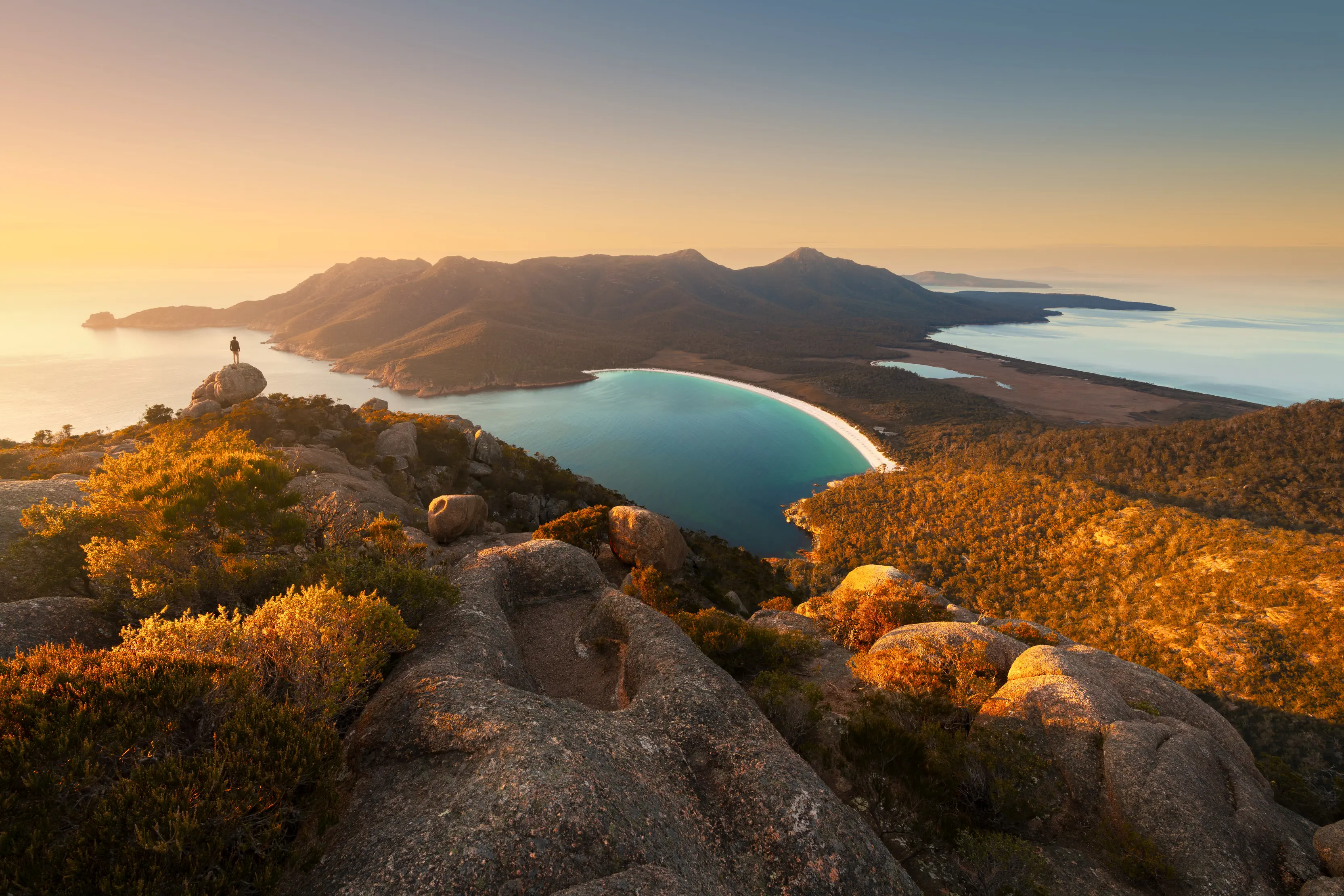 Wineglass Bay, Freycinet Lodge Tasmani