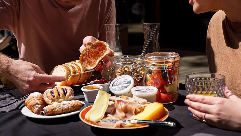 Enjoy your cheese and crackers before the possums get to it!