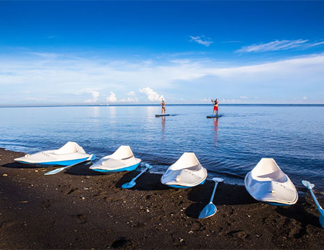 Kayaking & Paddleboarding part of the hotel activities