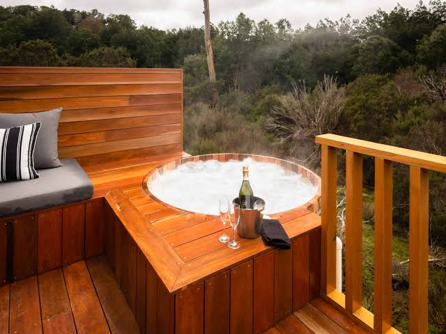 Nothing like a spa in the great outdoors!