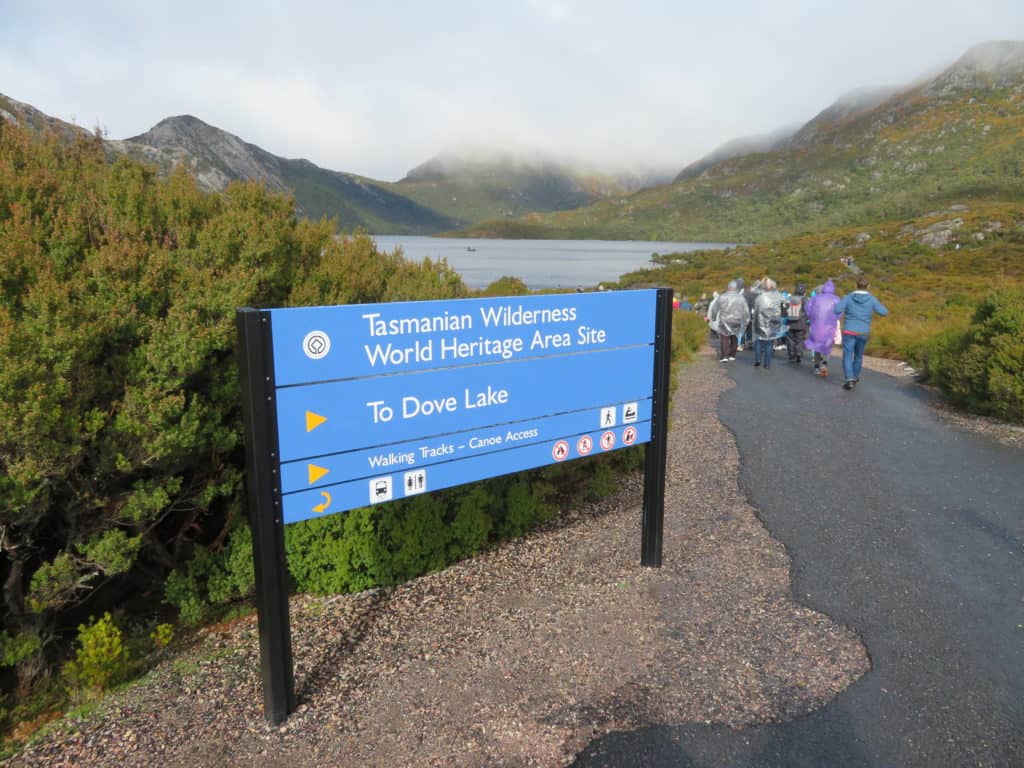 Dove Lake Circuit for spectacular views