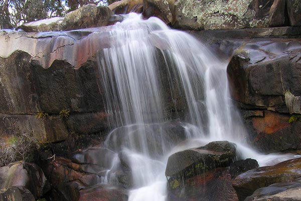 Beautiful waterfall at Namadgi National Park