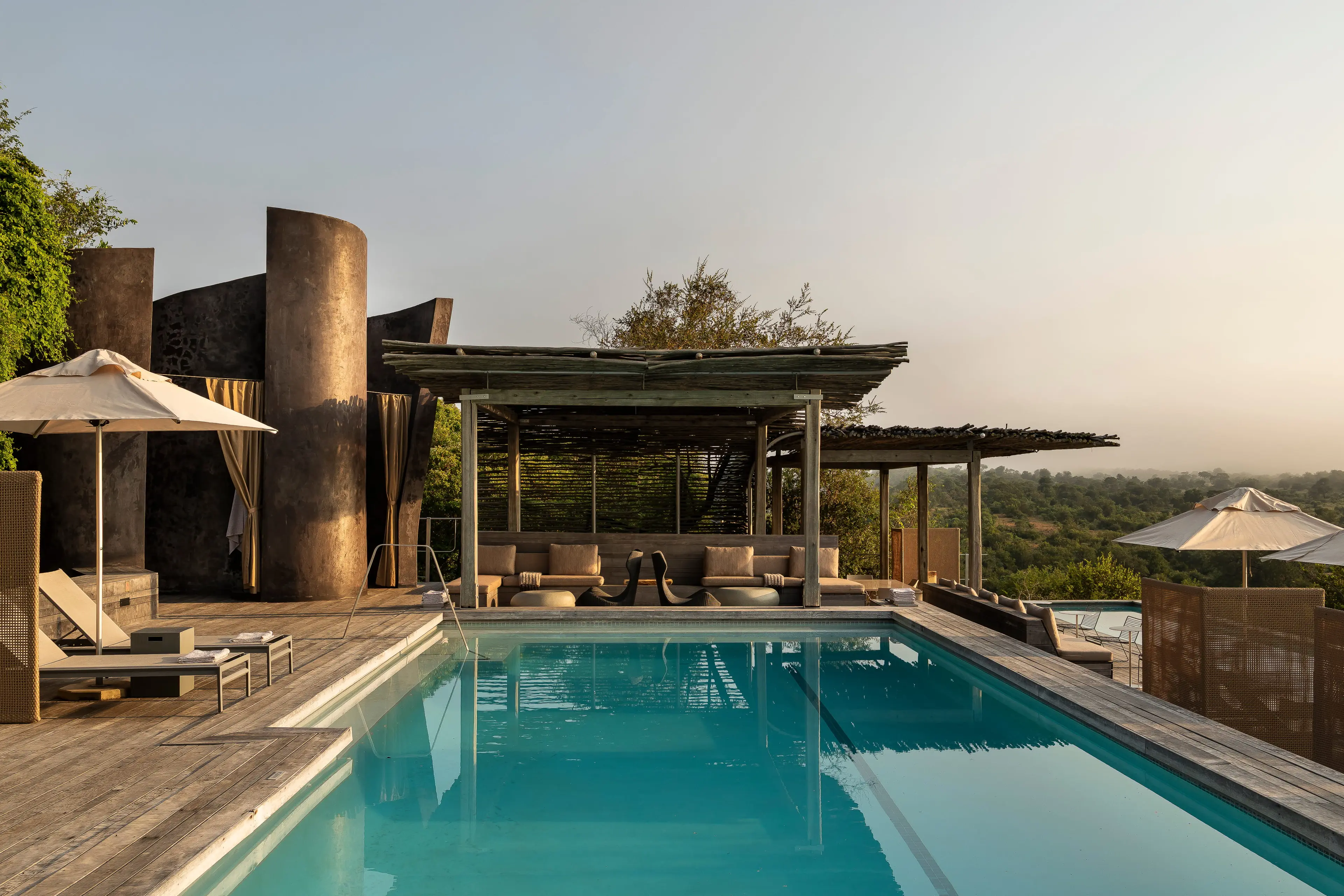 Pool area perfect during the day