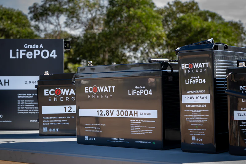 Eco Watt Energy Batteries come in all shapes and sizes