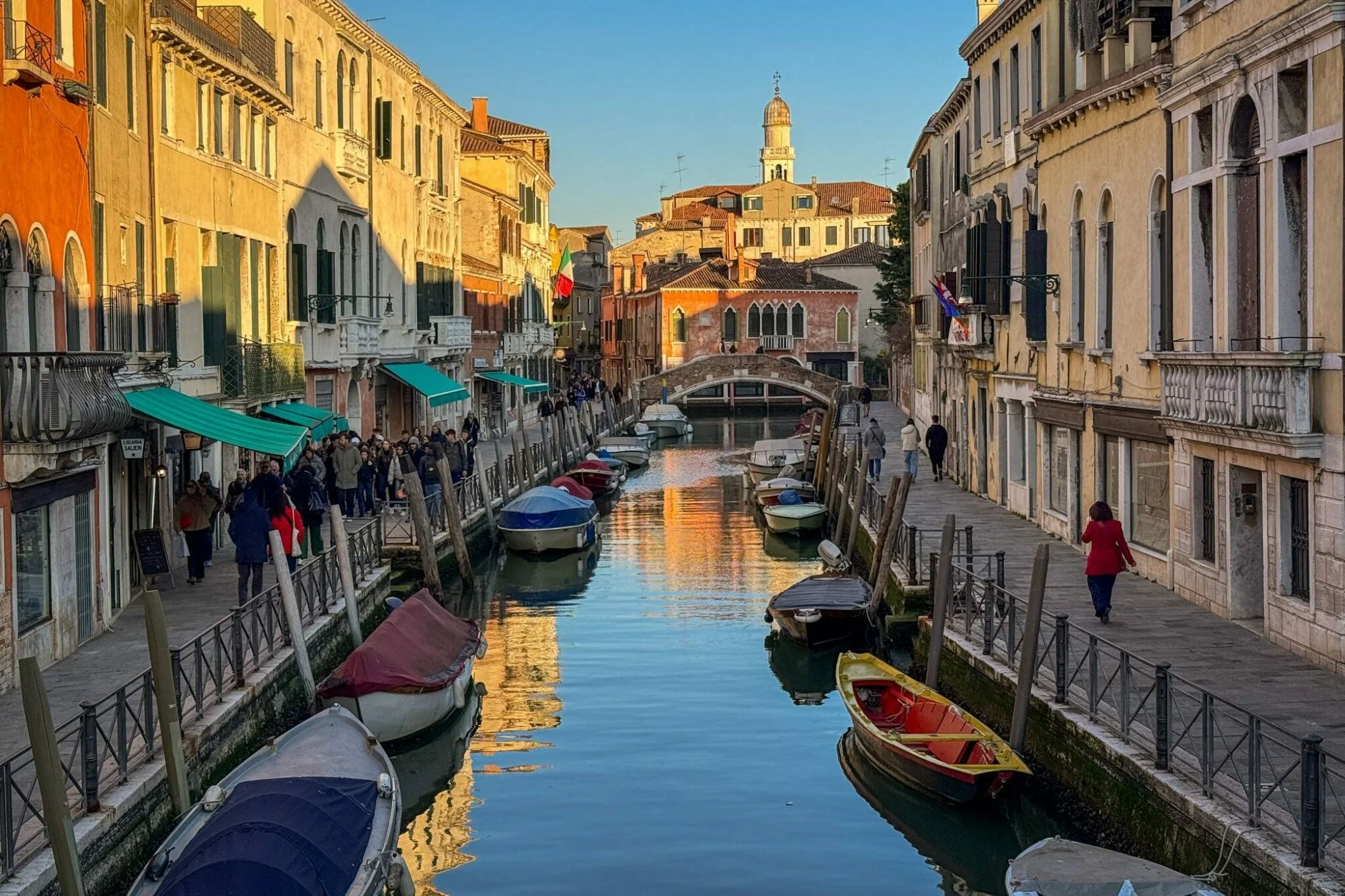 Venice canals - not the normal pplace to start a road trip!