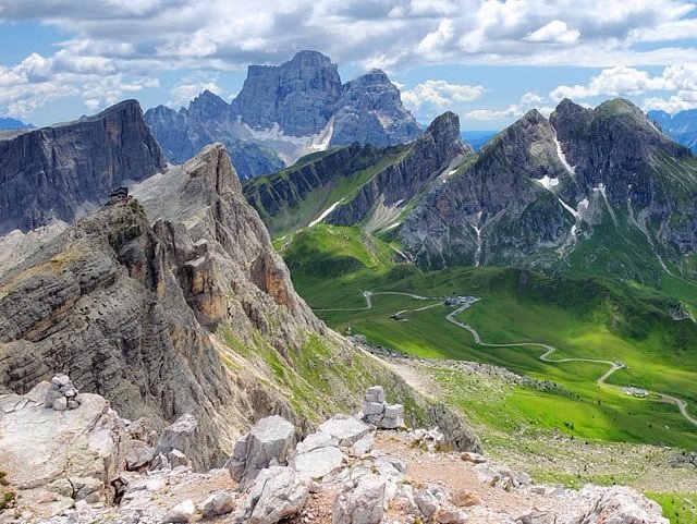 Passo Giau mountain pass