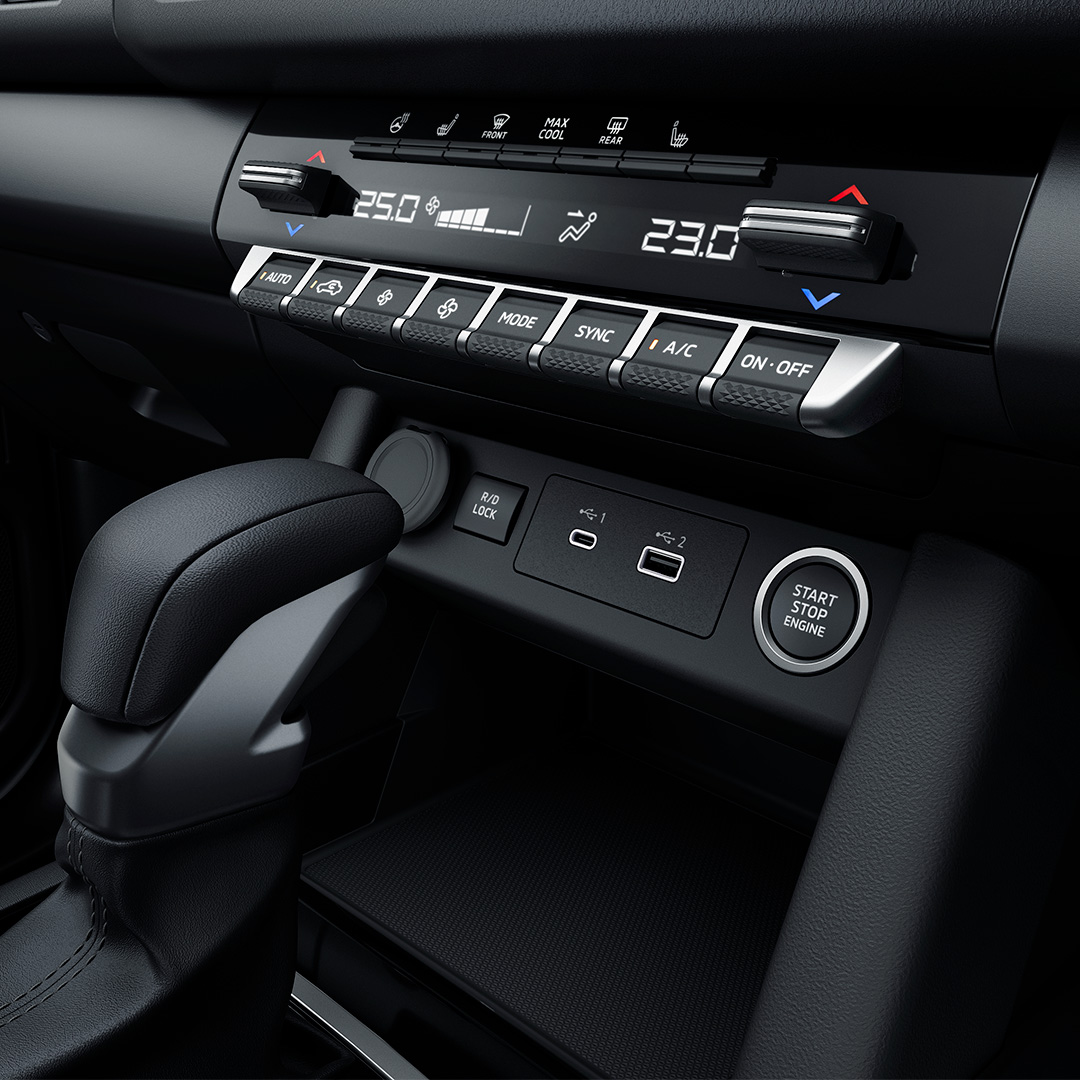 Mitsubishi Triton GLS - modern finish