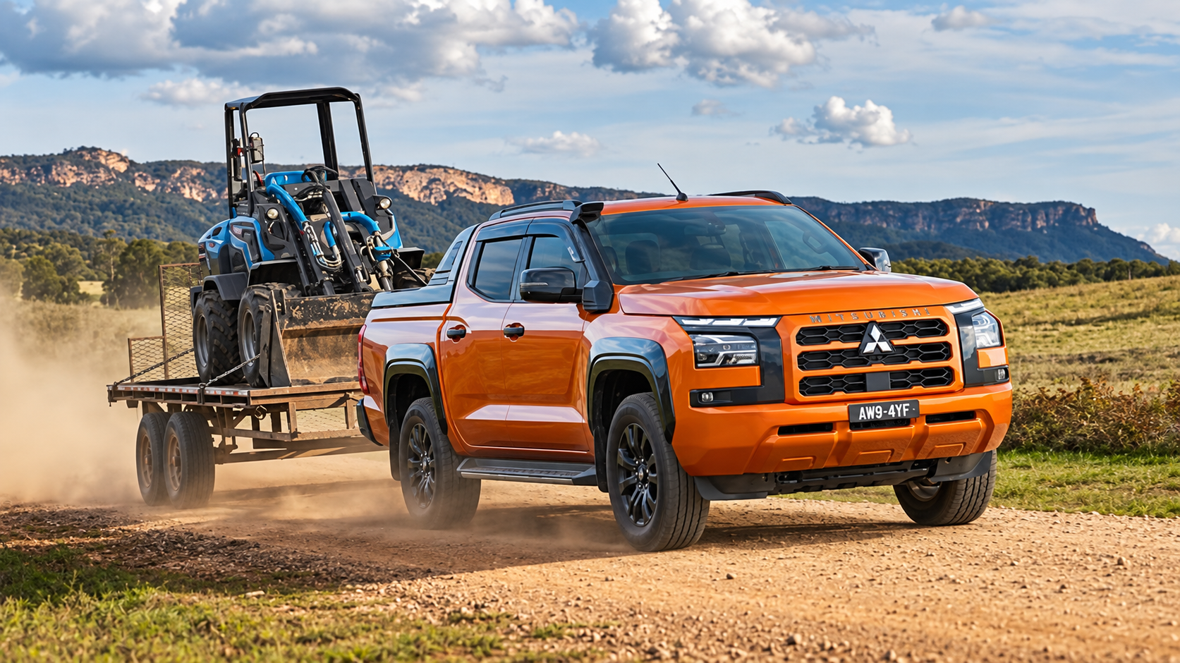 Mitsubishi Triton GLS - Multi-purpose towing