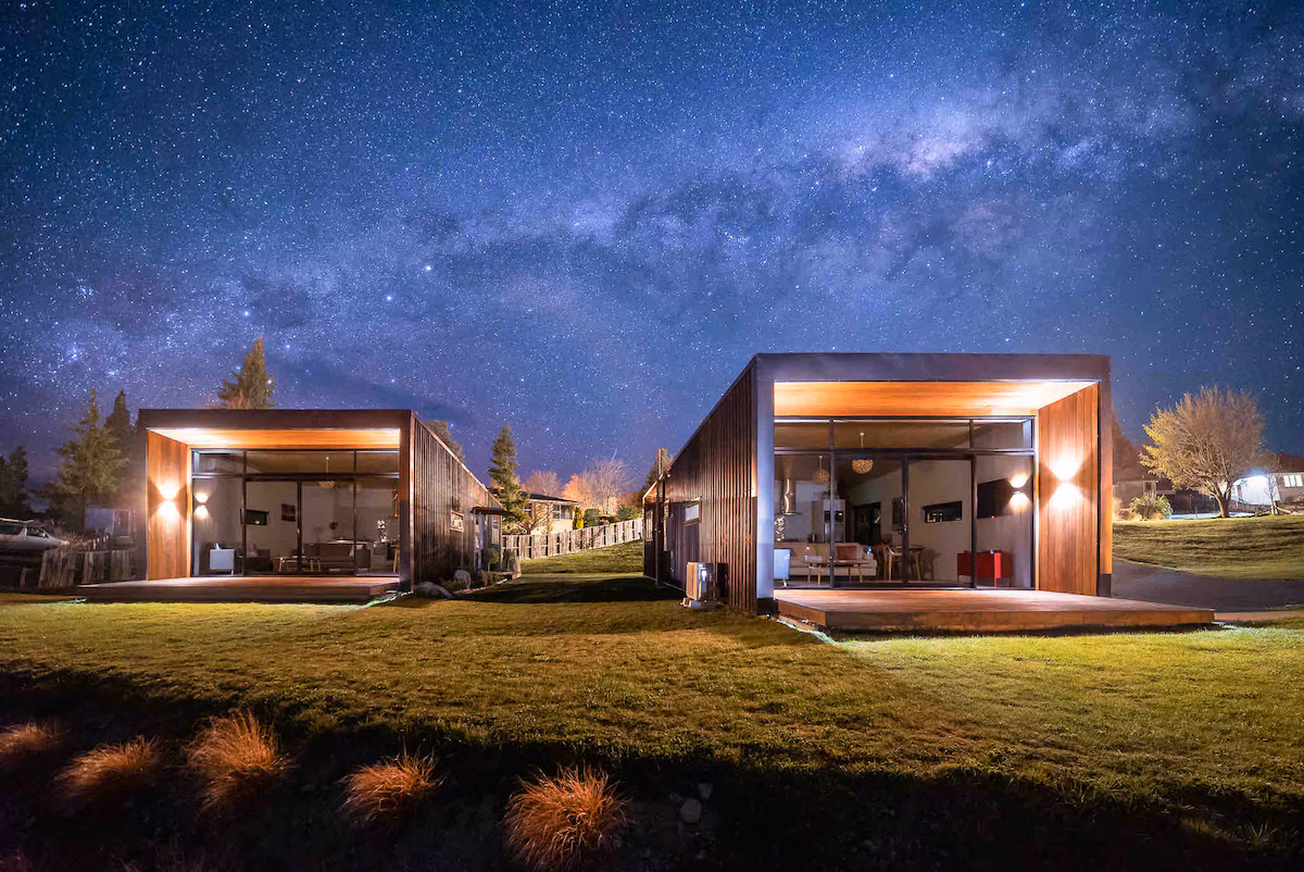 See the sky every night of your trip at Dark Sky Villas