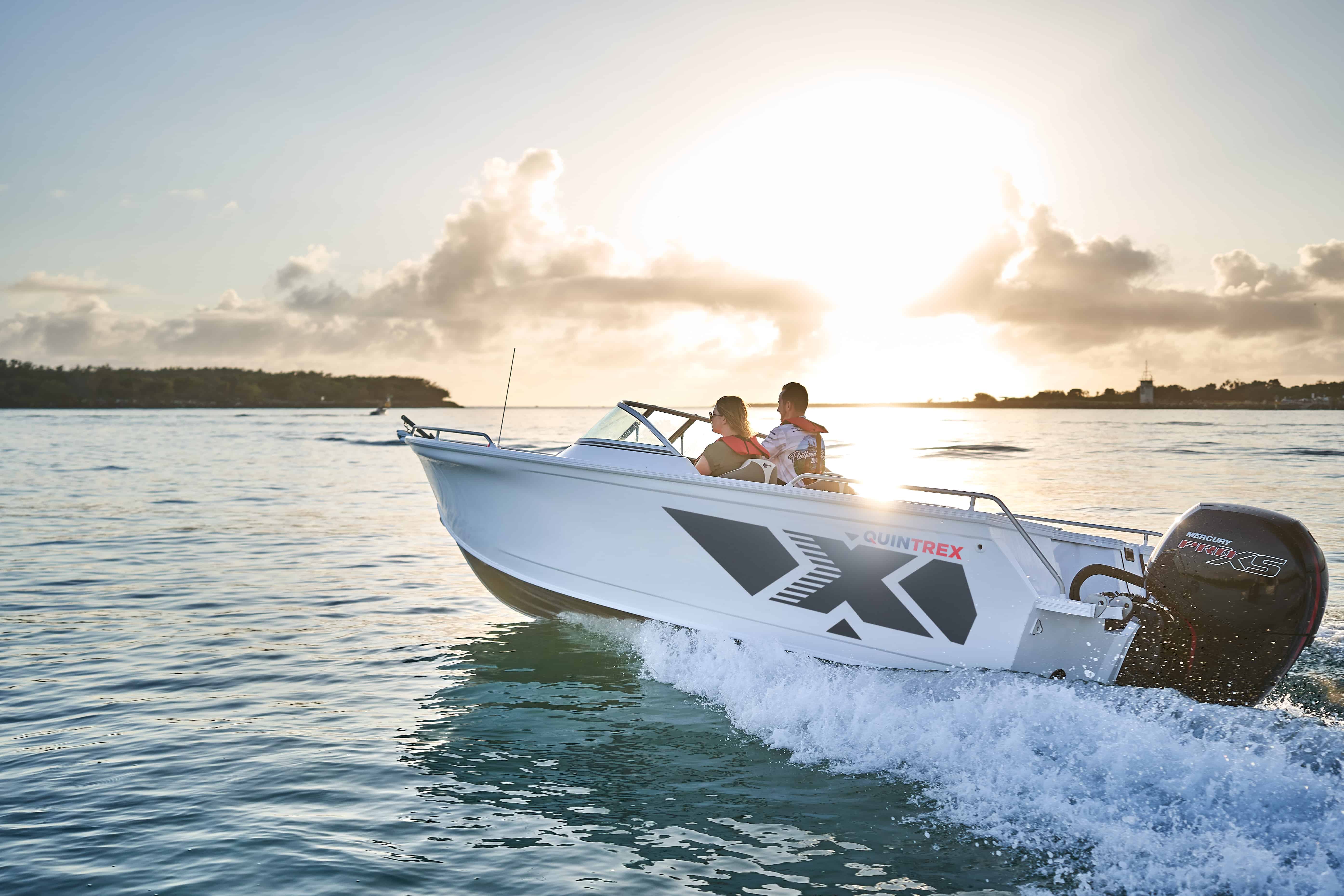 Quintrex 590 Cruiseabout Pro. Not just a tinnie or fishing boat, its much more.