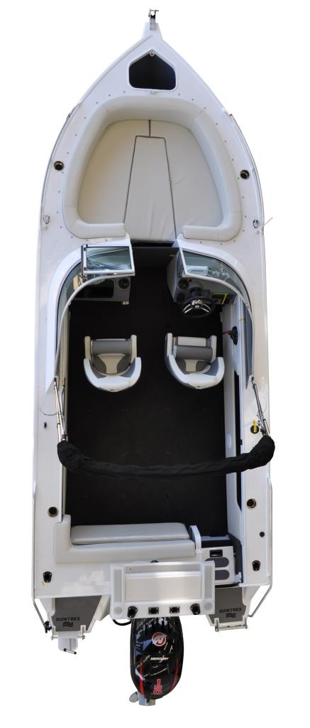 Quintrex 590 Cruiseabout Pro - great size and layout