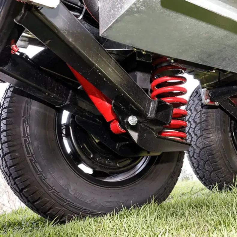 JTECH Independent Coil Suspension with shock absorbers