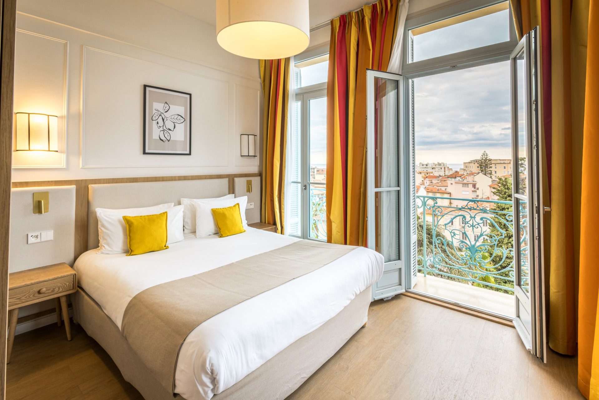 Spacious rooms