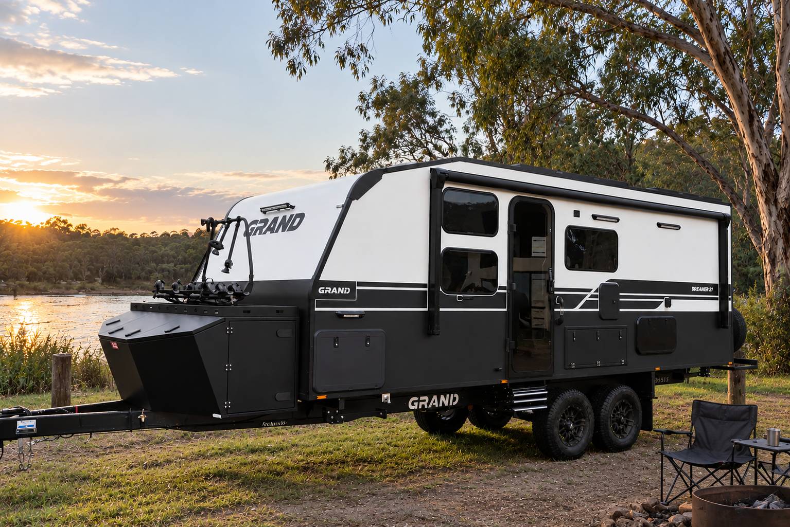 A Caravan That Thinks Outside the Gas Bottle