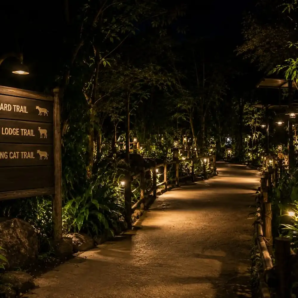 Singapore Night Safari Walking Trails