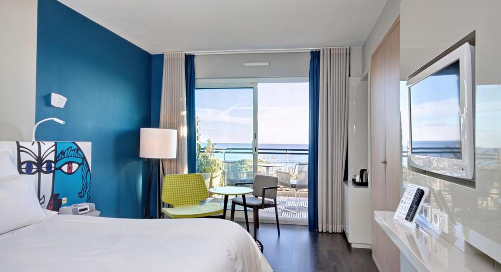 Beautiful rooms with a view