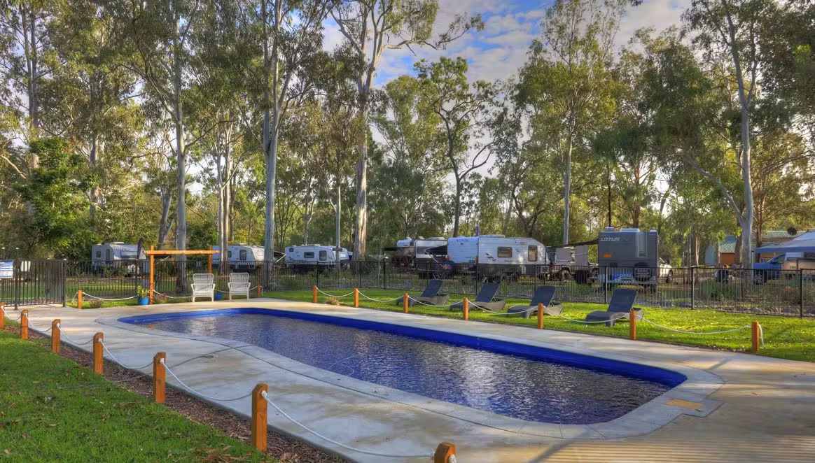 Kilkivan Bush Camping - fantastic pool area