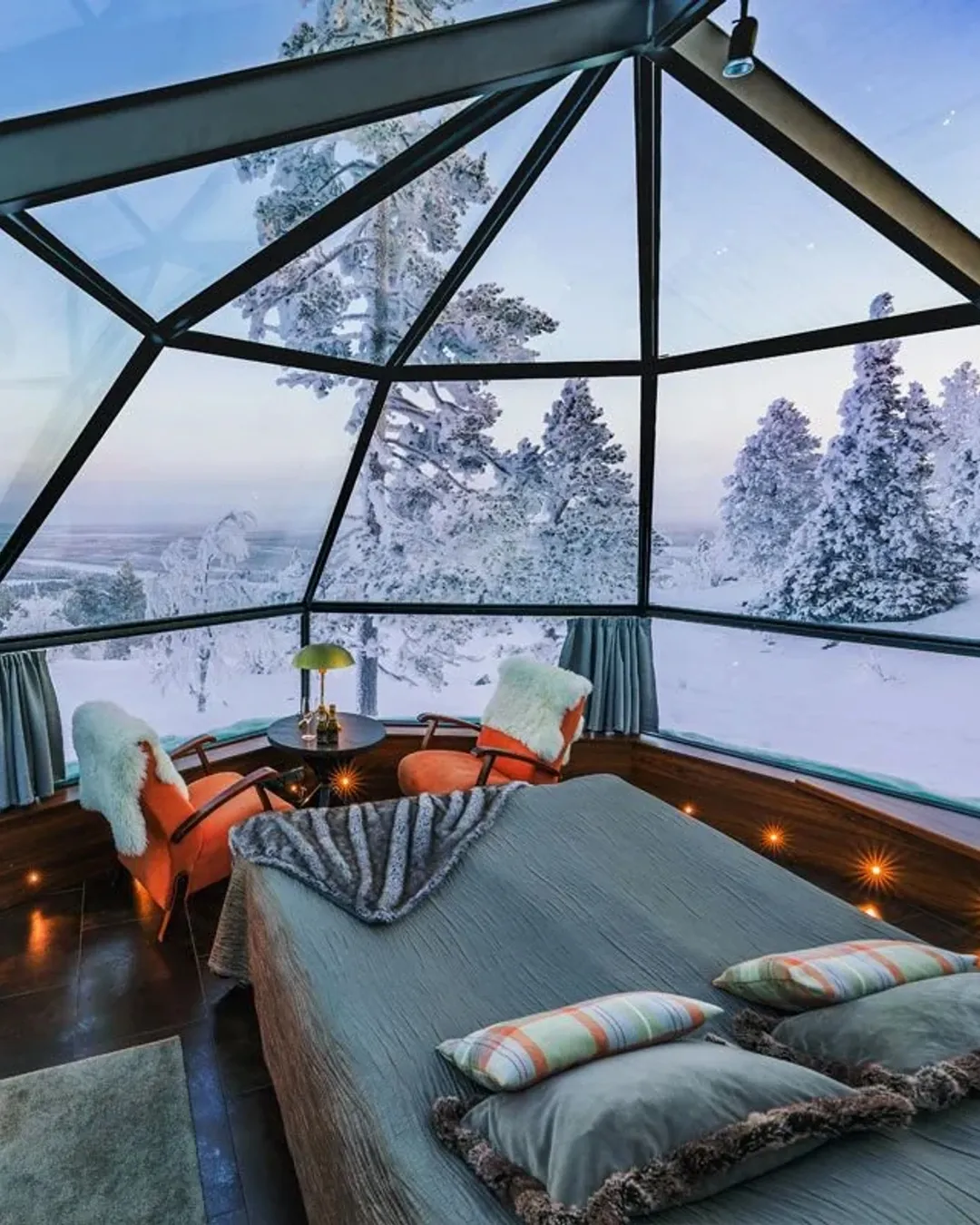 Each room is its own kind of luxury