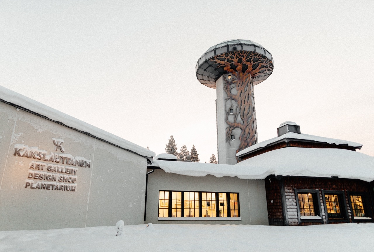 Finland's Kakslauttanen Arctic Art Gallery & Planetarium
